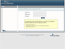 Tablet Screenshot of intelliorder.com